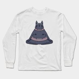 Meditating cat Long Sleeve T-Shirt